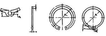 Circlips extérieur DIN 471 - WURTH